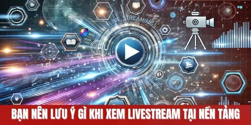 Bạn nên lưu ý gì khi xem livestream tại nền tảng