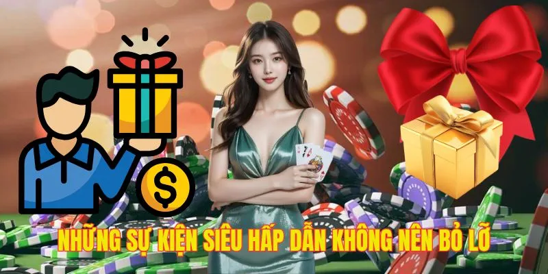 Các sự kiện khuyến mãi đặc biệt chỉ có tại 95vn
