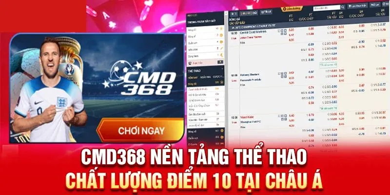 Lợi thế nổi bật đến từ sảnh thể thao Cmd368 Sports 95VN